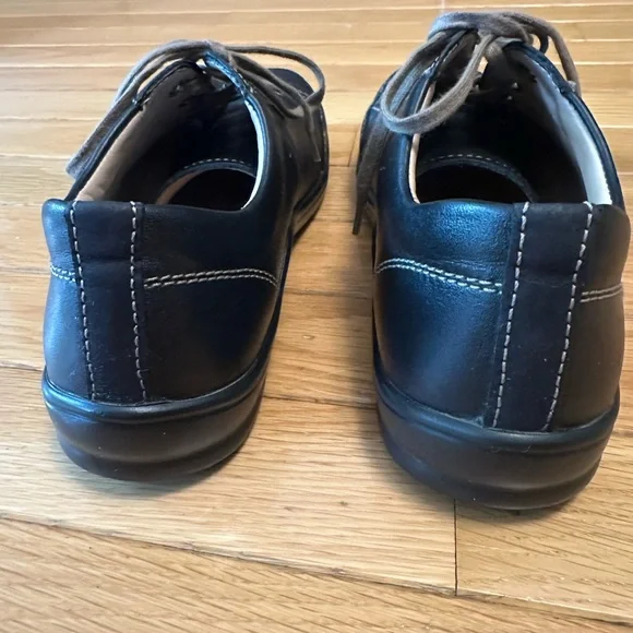 Finn Comfort Black Leather Sneakers - Picture 3 of 5